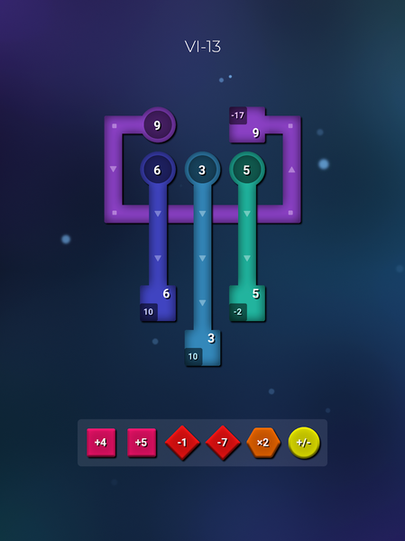 Matexo: Addictive Math Puzzle - Gameplay image of android game