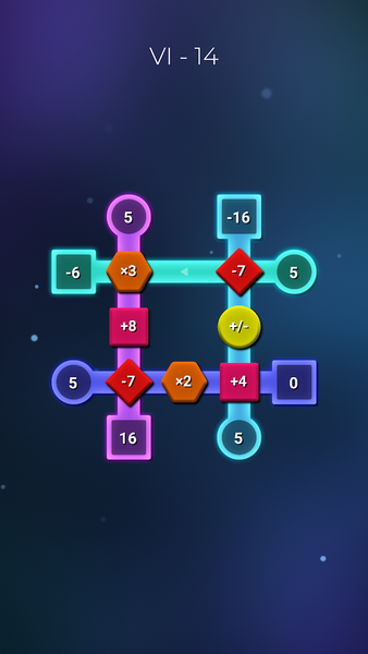Matexo: Addictive Math Puzzle - Gameplay image of android game