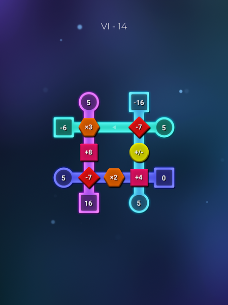 Matexo: Addictive Math Puzzle - Gameplay image of android game