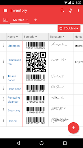 Logmedo Database and Form - عکس برنامه موبایلی اندروید