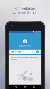 GoToWebinar - عکس برنامه موبایلی اندروید