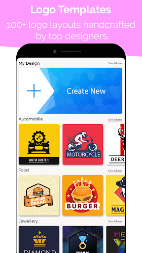 Logo Maker, Logo Designer - عکس برنامه موبایلی اندروید