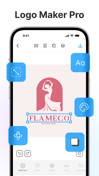 Logo Maker: Logo Design App - عکس برنامه موبایلی اندروید