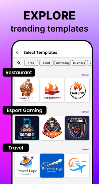 AI Logo Maker - Image screenshot of android app