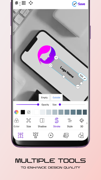 Logo maker Design Logo creator - Image screenshot of android app