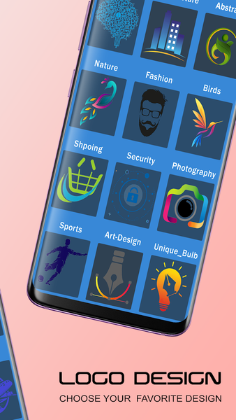 Logo maker Design Logo creator - Image screenshot of android app