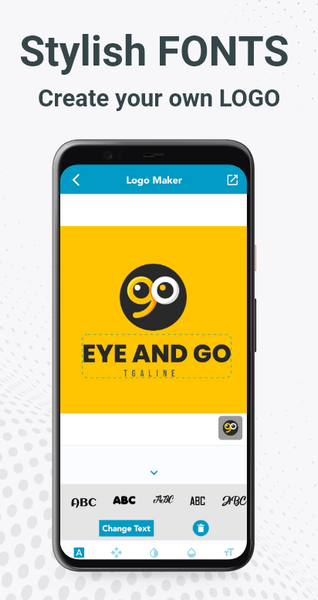 Logo Maker - logo creator - عکس برنامه موبایلی اندروید