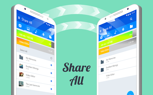 Share ALL : Transfer, Share - عکس برنامه موبایلی اندروید