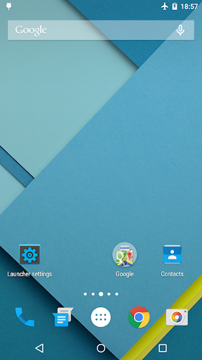 Lollipop Launcher - Image screenshot of android app