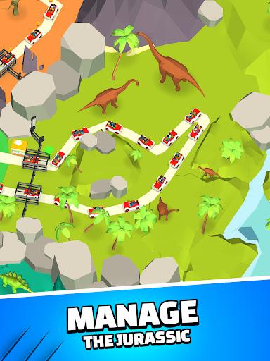 Idle Dino Park - Gameplay image of android game