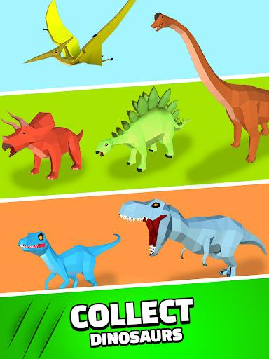 Idle Dino Park - Gameplay image of android game