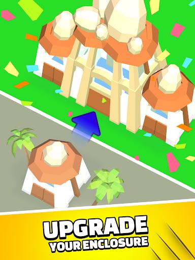Idle Dino Park - Gameplay image of android game