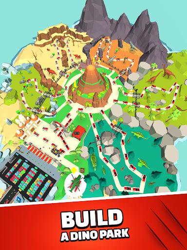 Idle Dino Park - Gameplay image of android game