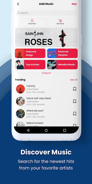Lomotif: Social Video Platform - عکس برنامه موبایلی اندروید