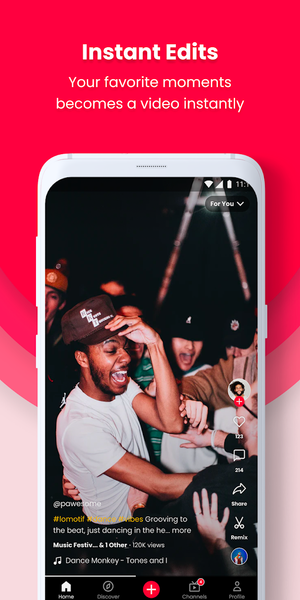 Lomotif: Social Video Platform - عکس برنامه موبایلی اندروید