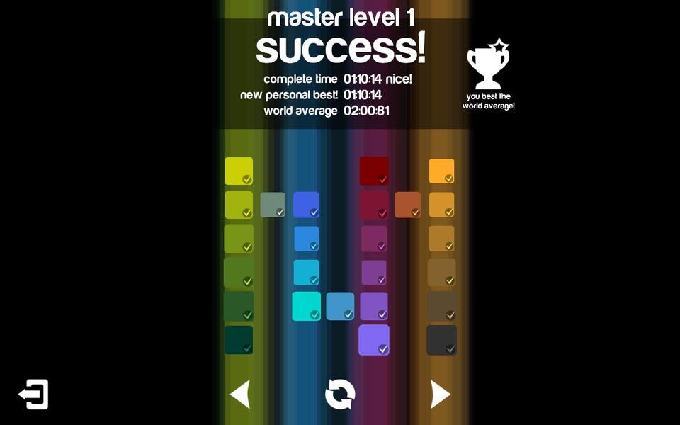 Blendoku - Gameplay image of android game