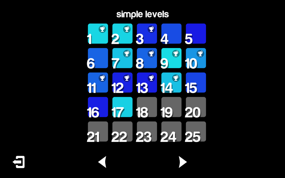 Blendoku - Gameplay image of android game