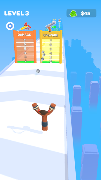 Gun Run!! - Gameplay image of android game