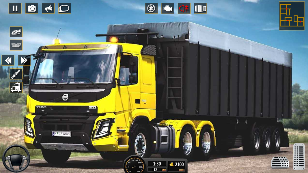 City Truck Simulator 2023 - Gameplay image of android game