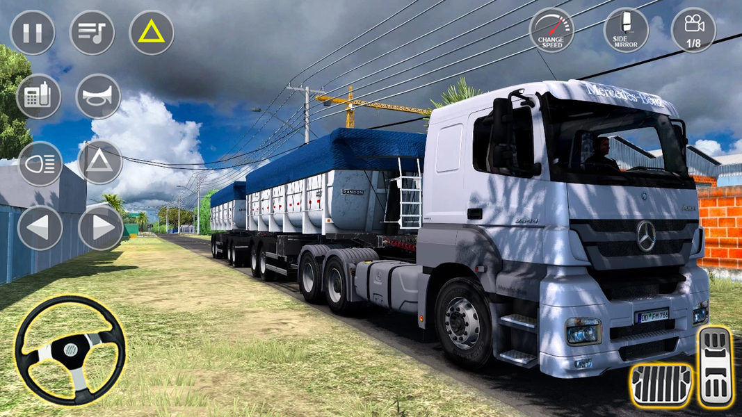 City Truck Simulator 2023 - Gameplay image of android game