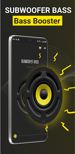Subwoofer Bass - Bass Booster - Image screenshot of android app