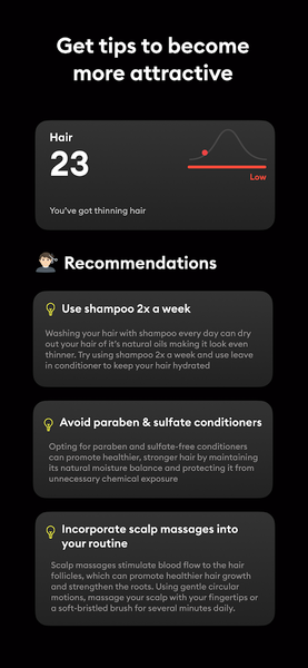 LooksMax AI - Get Your Rating - Image screenshot of android app