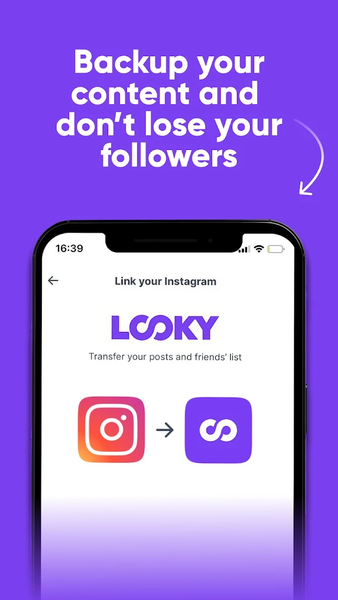 LOOKY — social network - عکس برنامه موبایلی اندروید