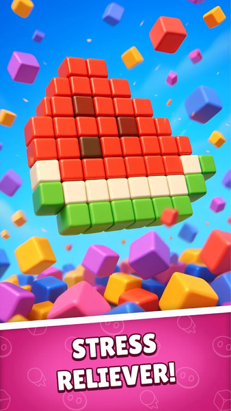 Pixel Flow! - Gameplay image of android game