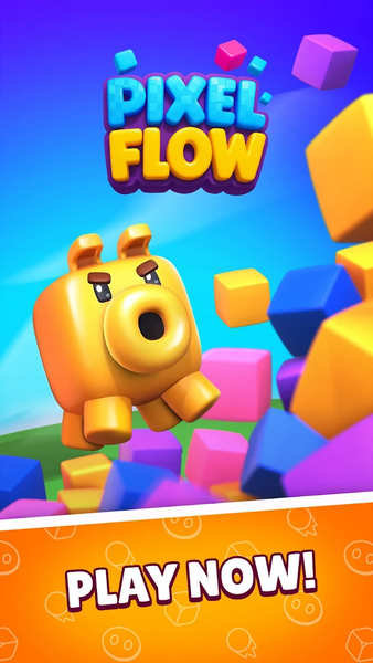 Pixel Flow! - Gameplay image of android game