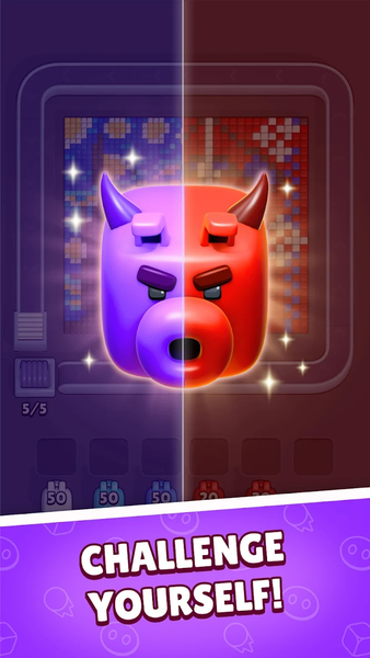 Pixel Flow! - Gameplay image of android game