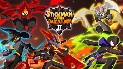 Stickman Master II: Dark Earl - Gameplay image of android game