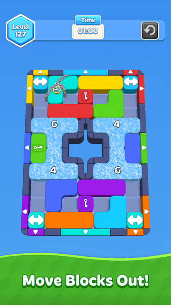 Wood Out: Color Jam - Gameplay image of android game