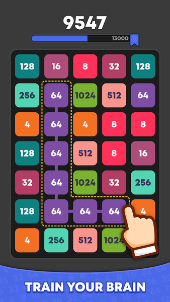Number Match: ۲۰۴۸ Puzzle - عکس بازی موبایلی اندروید