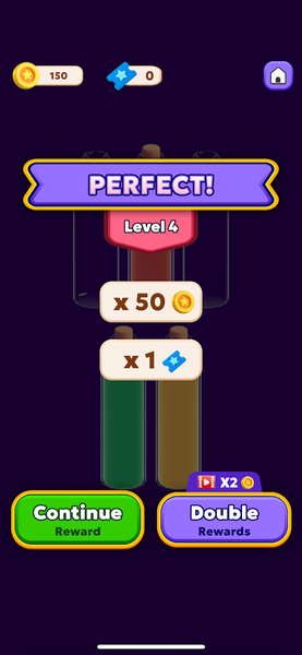 Beverage Sort - Puzzle - Gameplay image of android game