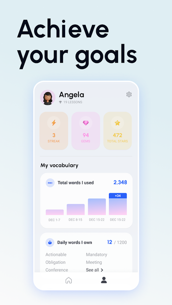 Speak English with Loora AI - عکس برنامه موبایلی اندروید