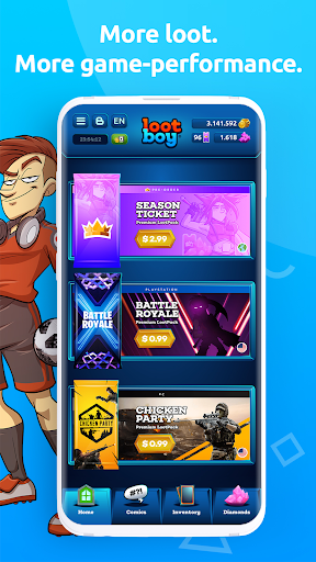 LootBoy: Packs. Drops. Games. - Image screenshot of android app