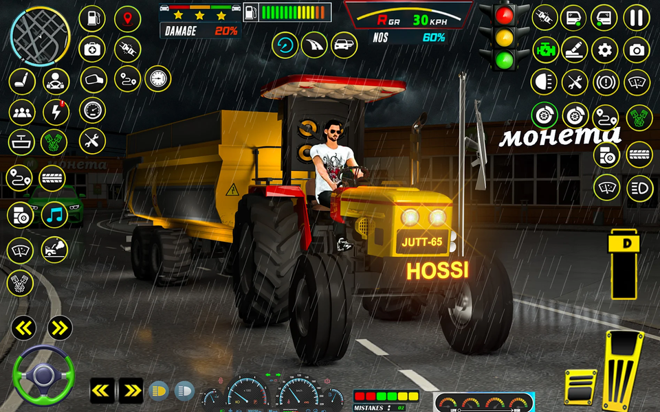 Rural Farming Tractor Games - عکس بازی موبایلی اندروید