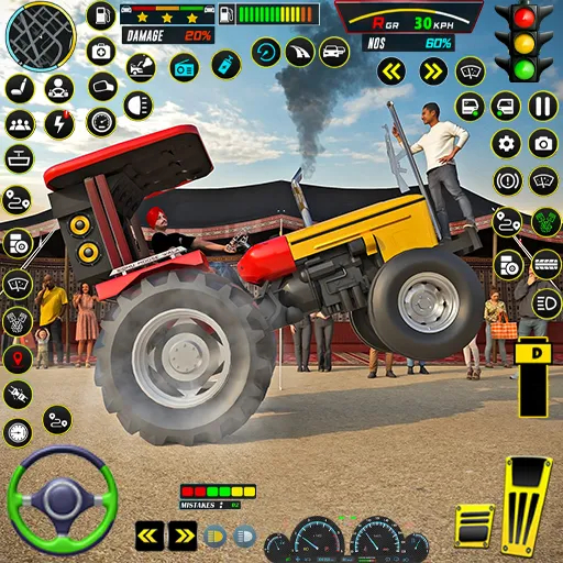 Rural Farming Tractor Games - عکس بازی موبایلی اندروید