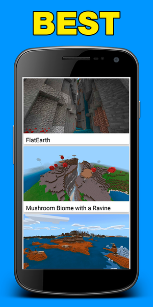 Seeds for Minecraft PE - Image screenshot of android app