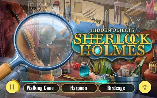 Sherlock Holmes Hidden Objects Detective Game - Gameplay image of android game