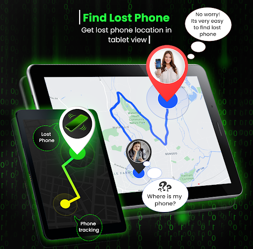 Lost Phone Tracker- Find Lost phone - عکس برنامه موبایلی اندروید