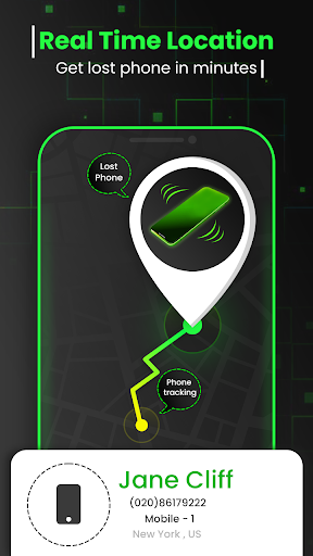 Lost Phone Tracker- Find Lost phone - Image screenshot of android app