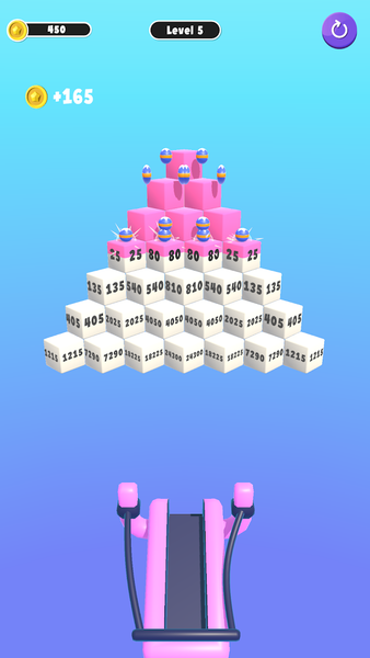 Jump And Fall - Gameplay image of android game