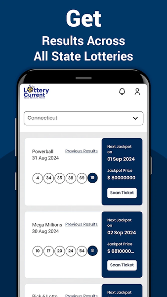 CT Lottery Scanner - عکس برنامه موبایلی اندروید
