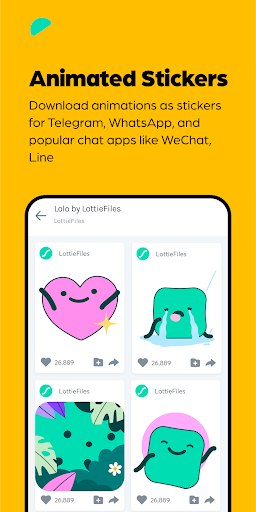 LottieFiles - Animate & Design - عکس برنامه موبایلی اندروید