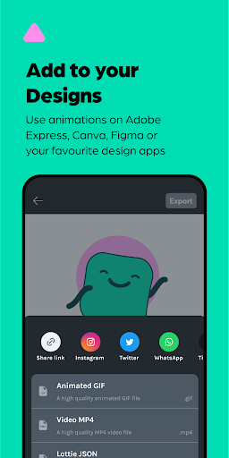 LottieFiles - Animate & Design - عکس برنامه موبایلی اندروید