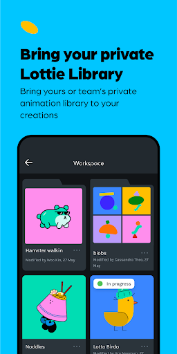 LottieFiles - Animate & Design - عکس برنامه موبایلی اندروید