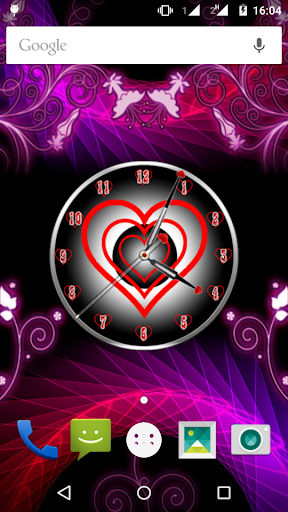 Love Clock - Image screenshot of android app