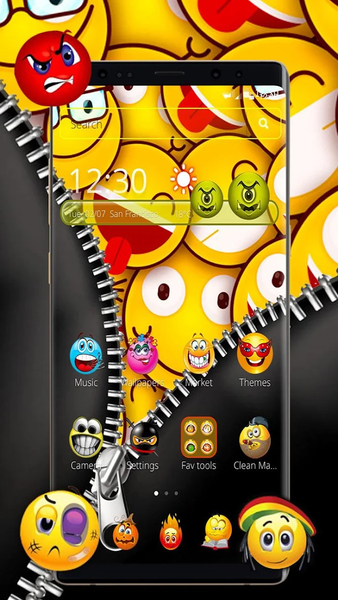 Love emoji themes - Image screenshot of android app