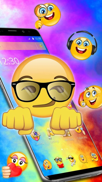 Love emoji themes - عکس برنامه موبایلی اندروید